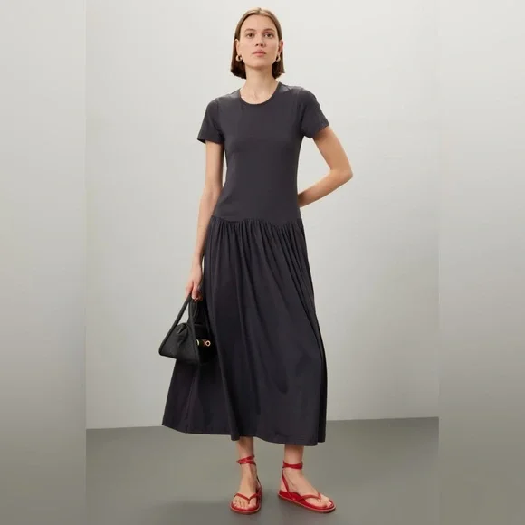 sachin and babi light blue dress Black Drop Waist Dresses main image 1